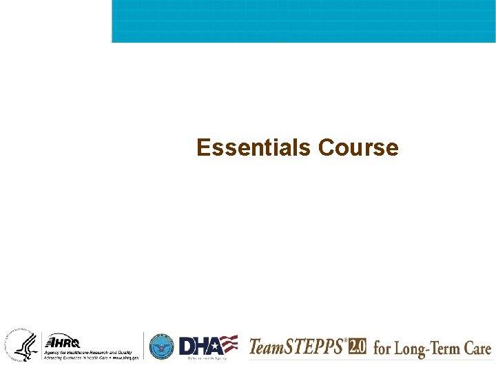 Essentials Course 