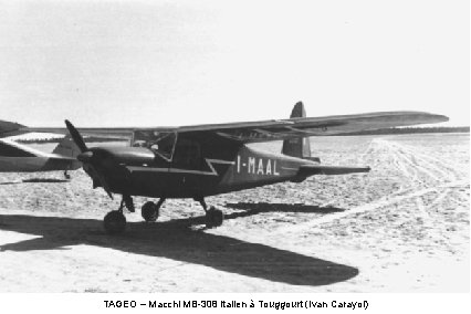 TAGEO – Macchi MB-308 italien à Touggourt (Ivan Carayol) 