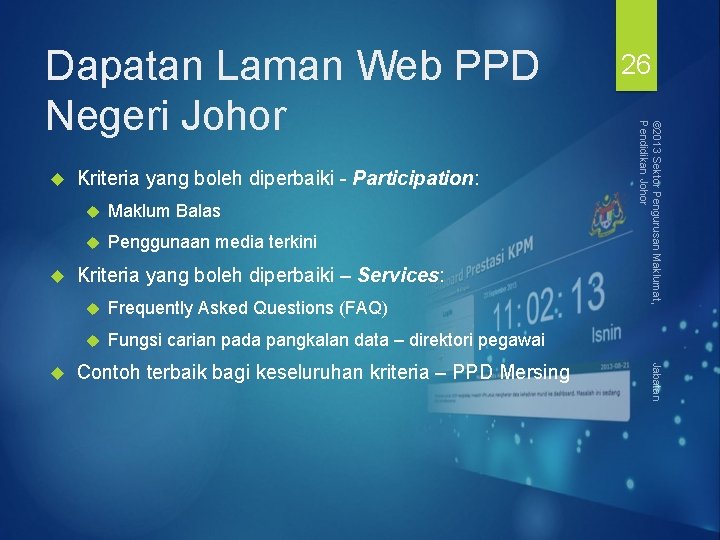 Tempat Bilik Mesyuarat Utama Jpn Johor Masa 2013