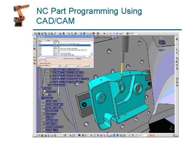NC Part Programming Using CAD/CAM 