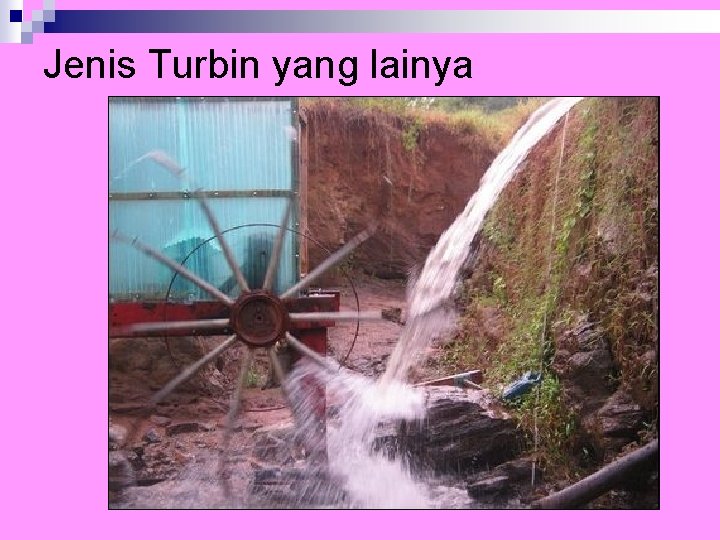 Jenis Turbin yang lainya 