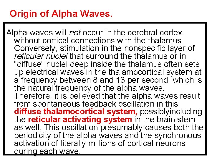 States of Brain ActivitySleep and Brain Waves Berger