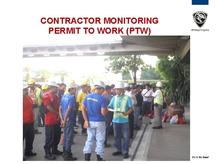 CONTRACTOR MONITORING PERMIT TO WORK (PTW) CONTRACTOR MONITORING PERMIT TO WORK (PTW)