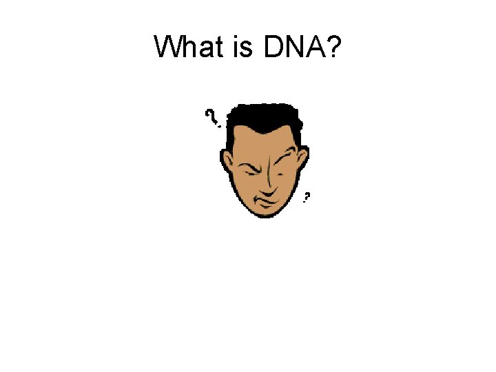 What is DNA? 