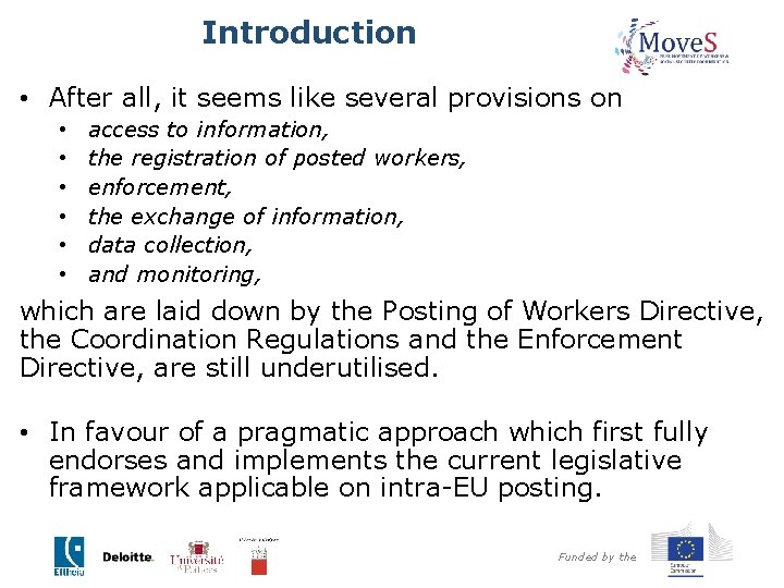 Introduction • After all, it seems like several provisions on • • • access