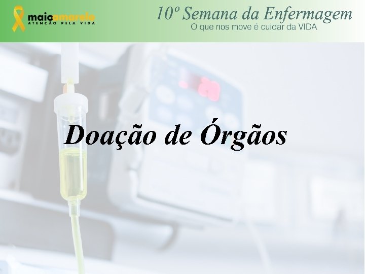 Doação de Órgãos 