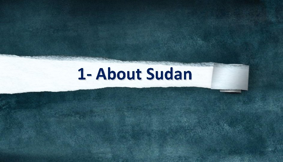 1 - About Sudan 