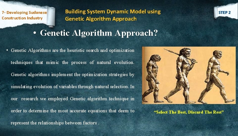 7 - Developing Sudanese Construction Industry Building System Dynamic Model using Genetic Algorithm Approach