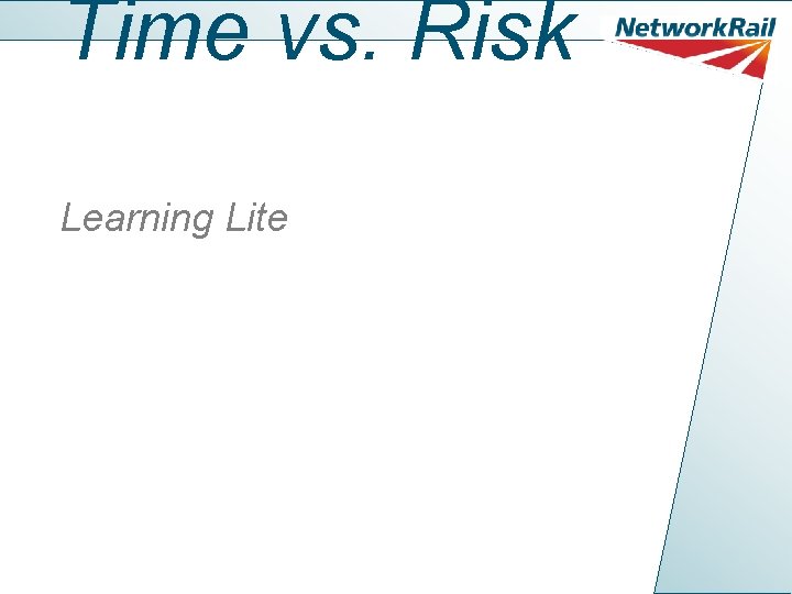 Time vs. Risk Learning Lite 