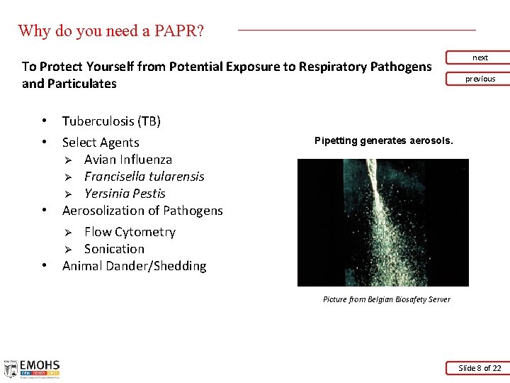 Why do you need a PAPR? To Protect Yourself from Potential Exposure to Respiratory