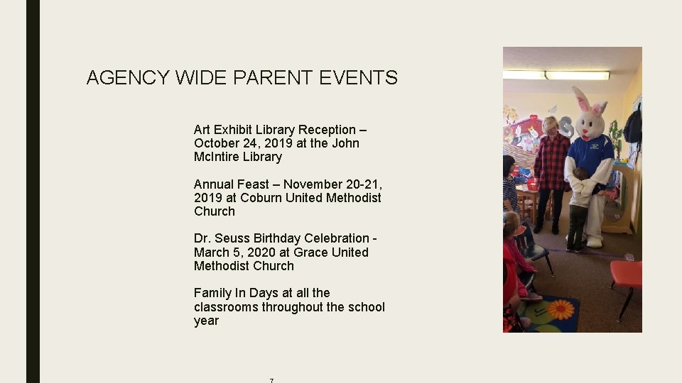 AGENCY WIDE PARENT EVENTS Art Exhibit Library Reception – October 24, 2019 at the AGENCY WIDE PARENT EVENTS Art Exhibit Library Reception – October 24, 2019 at the