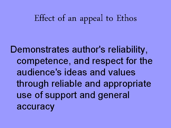 The Art of Rhetoric How to argue persuasively