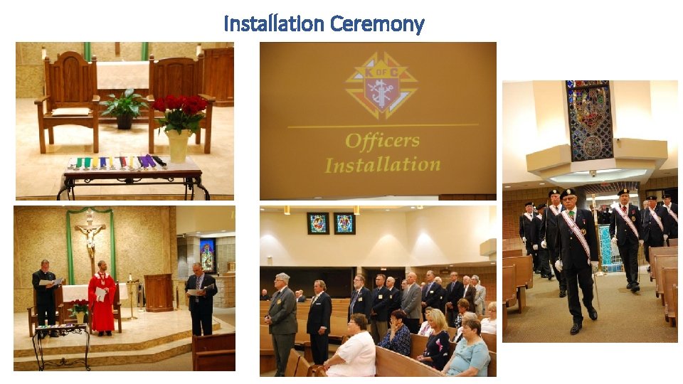 Installation Ceremony 