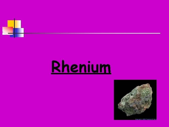 Rhenium 