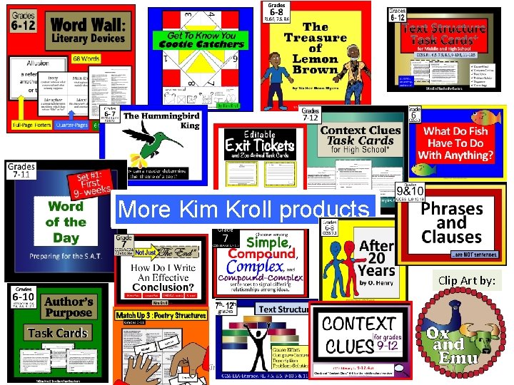 More Kim Kroll products Clip Art by: ©Kim Kroll Teachers. Pay. Teachers 