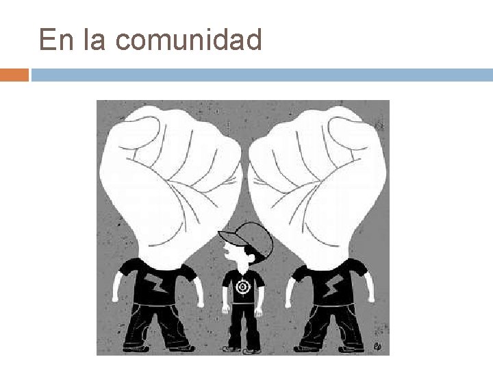 En la comunidad 