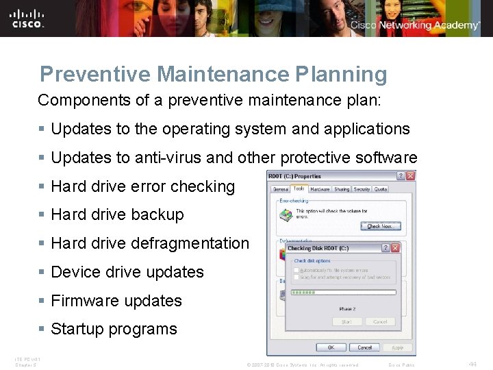 Preventive Maintenance Planning Components of a preventive maintenance plan: § Updates to the operating Preventive Maintenance Planning Components of a preventive maintenance plan: § Updates to the operating
