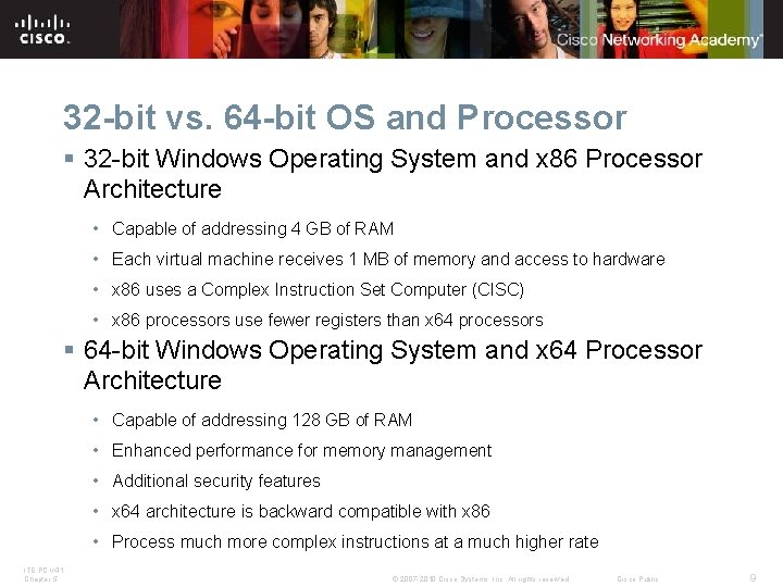 32 -bit vs. 64 -bit OS and Processor § 32 -bit Windows Operating System 32 -bit vs. 64 -bit OS and Processor § 32 -bit Windows Operating System