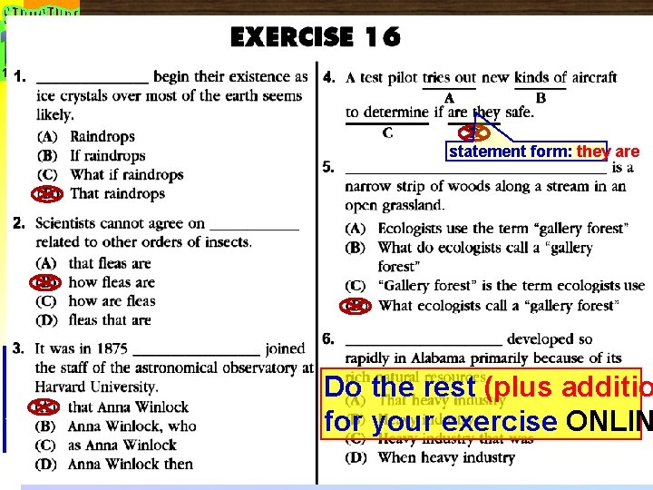 p. 62 11 statement form: they are © Yosa A. Alzuhdy - UNY Do