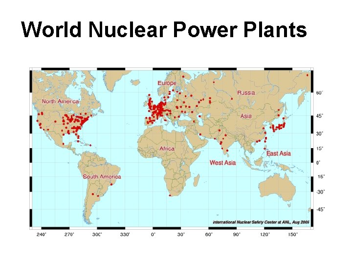 World Nuclear Power Plants 