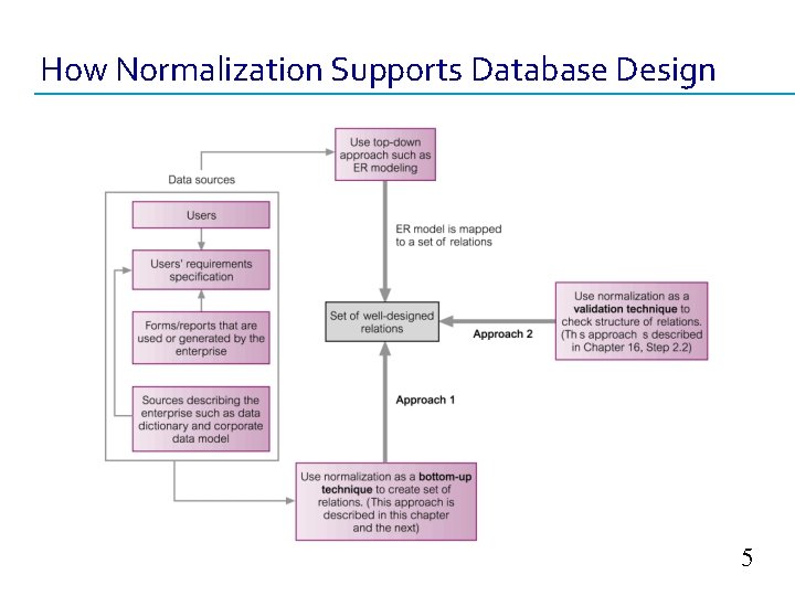 How Normalization Supports Database Design 5 