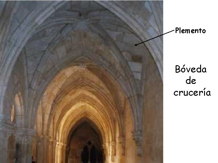 Plemento Bóveda de crucería 