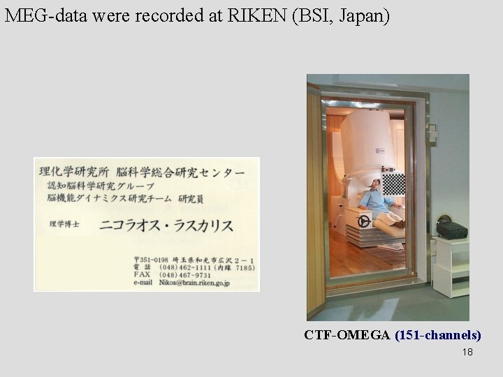 1 Introduction Methodological Framework Short Description Application To