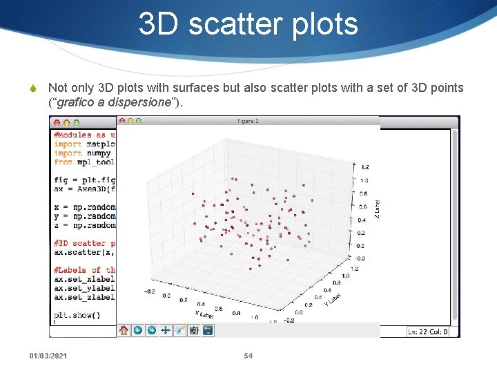 3 D scatter plots S Not only 3 D plots with surfaces but also