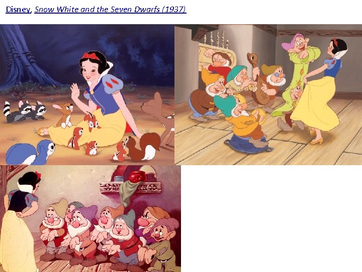  Disney, Snow White and the Seven Dwarfs (1937) 