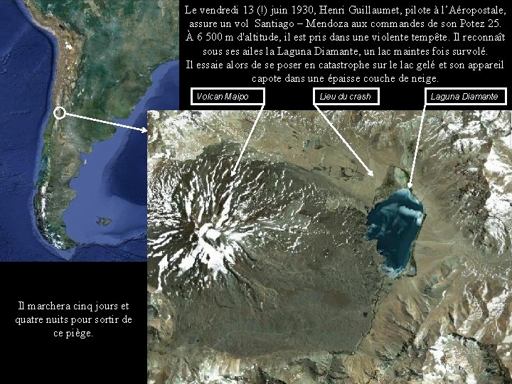 Le vendredi 13 (!) juin 1930, Henri Guillaumet, pilote à l’Aéropostale, assure un vol Le vendredi 13 (!) juin 1930, Henri Guillaumet, pilote à l’Aéropostale, assure un vol