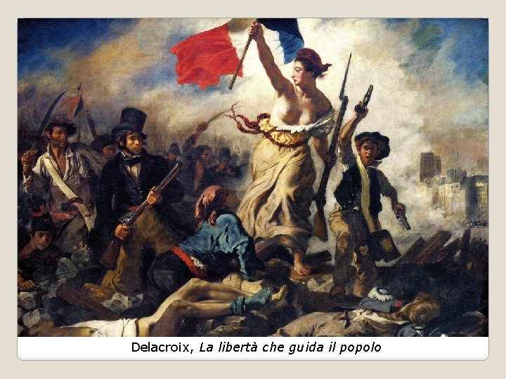 Delacroix, La libertà che guida il popolo 