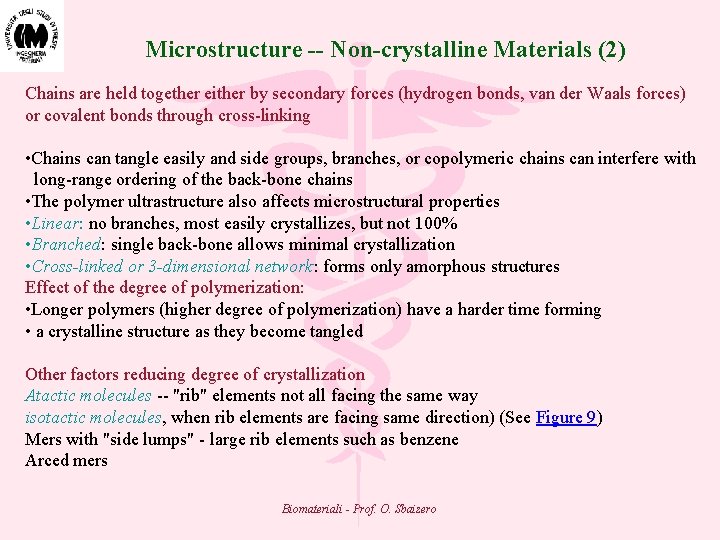 Science Chain Material Review of Material Science Categories of Solid Materials