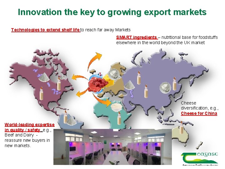 Innovation the key to growing export markets Technologies to extend shelf life to reach