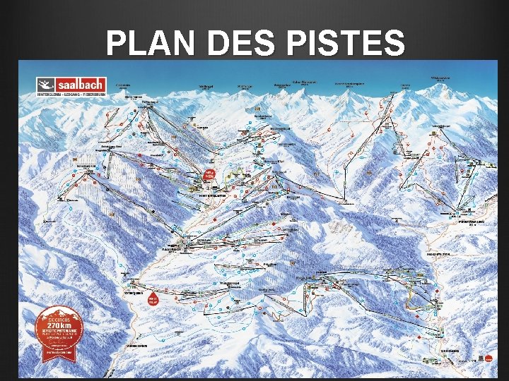 PLAN DES PISTES 