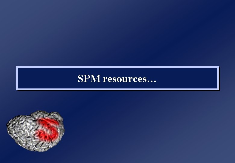 SPM resources… 