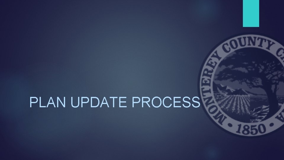 PLAN UPDATE PROCESS 