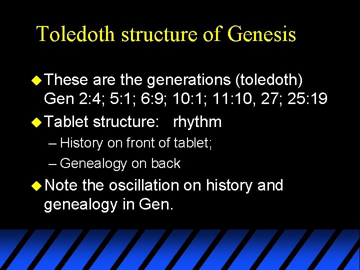 Genesis Book of Beginnings 9 Step OT PPES