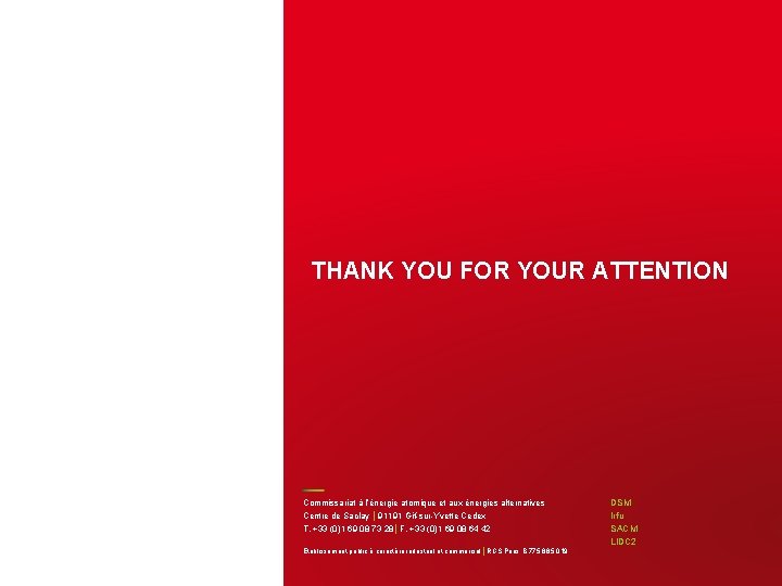 THANK YOU FOR YOUR ATTENTION | PAGE 31 Claire Antoine Eucard 2 WP 12