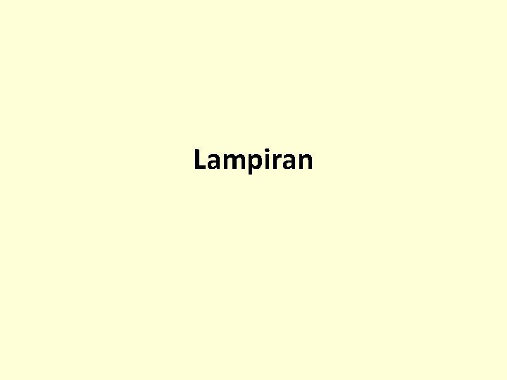 Lampiran 