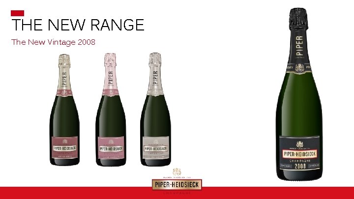 THE NEW RANGE The New Vintage 2008 