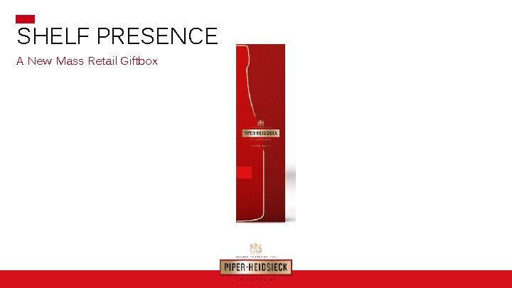 SHELF PRESENCE A New Mass Retail Giftbox 