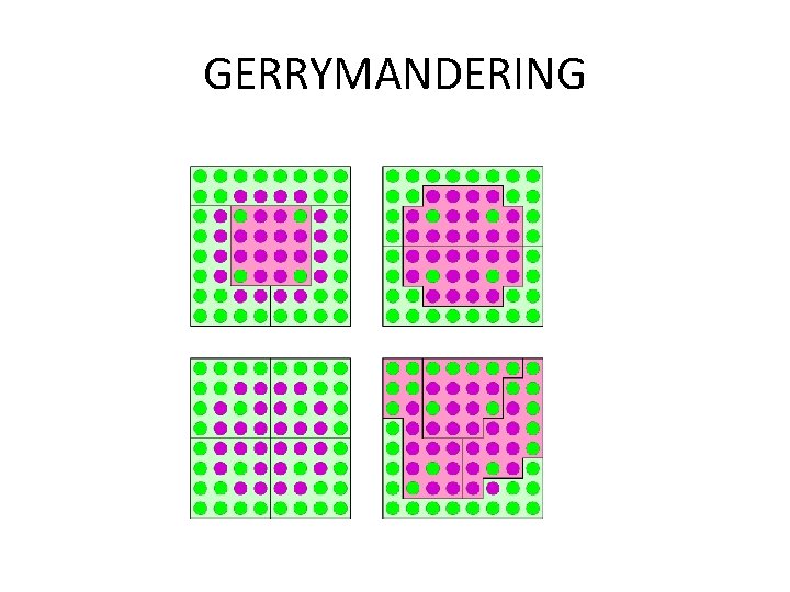 GERRYMANDERING 