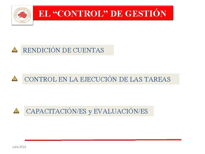 EVALUACIN y AUTOEVALUACIN en los PROYECTOS DE GESTIN