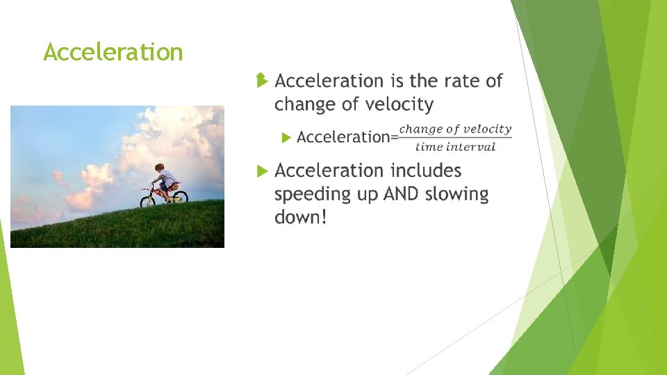 Acceleration 