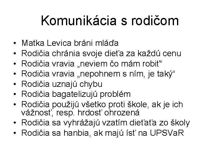 Komunikácia s rodičom • • Matka Levica bráni mláďa Rodičia chránia svoje dieťa za Komunikácia s rodičom • • Matka Levica bráni mláďa Rodičia chránia svoje dieťa za