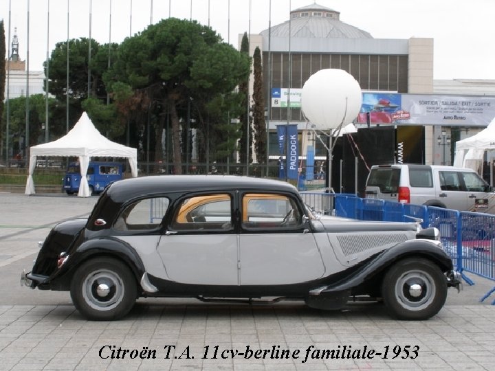 Citroën T. A. 11 cv-berline familiale-1953 