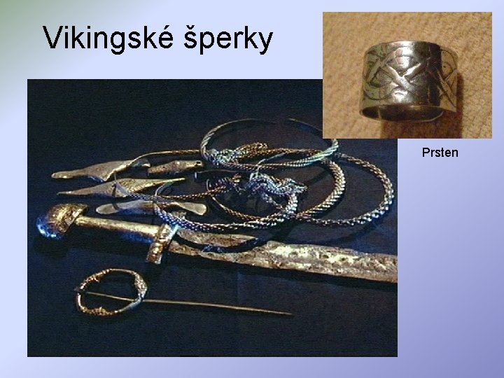 Vikingské šperky Prsten 