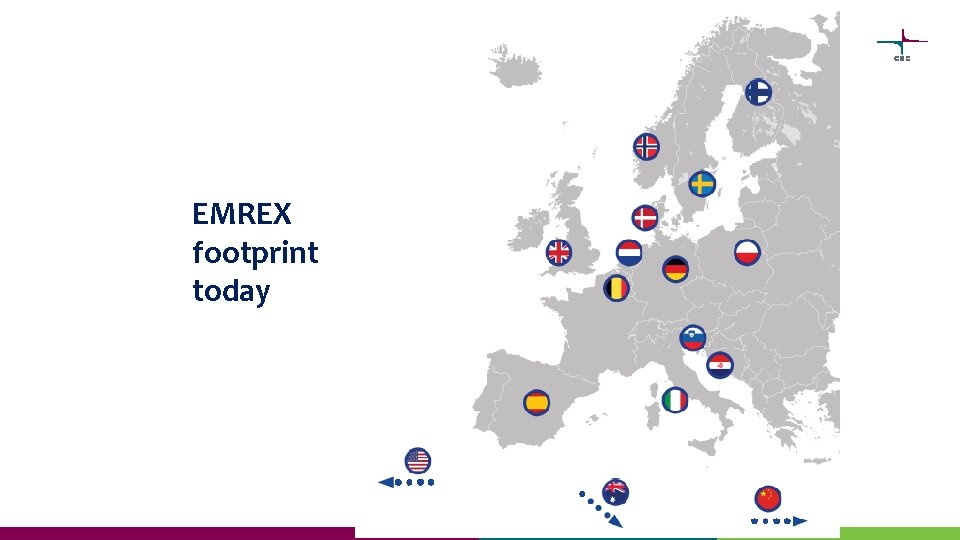 EMREX footprint today 