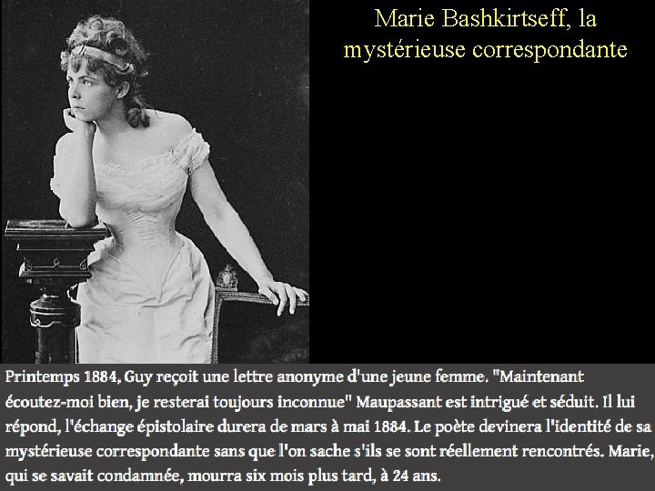 Marie Bashkirtseff, la mystérieuse correspondante 2 