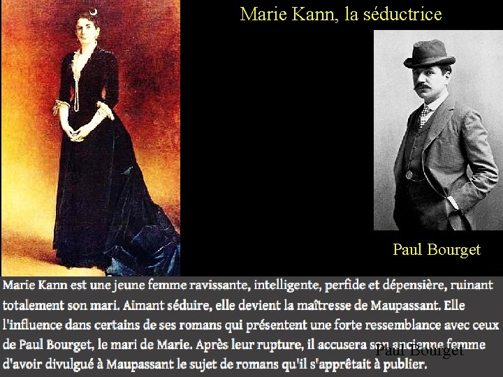 Marie Kann, la séductrice Paul Bourget 2 Paul Bourget 